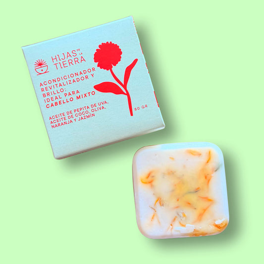 Acondicionador Revitalizador y Brillo para Cabello Mixto Hijas de la tierra 80gr.