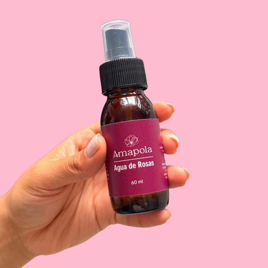 Agua de Rosas Amapola 65 ml.