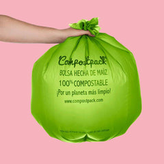 Bolsas Biodegradable Papelera Compostpack x 30 Und. 30x40 cm