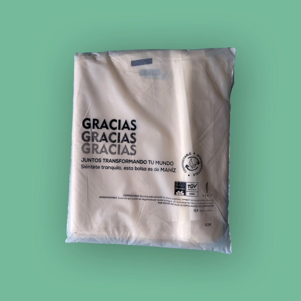 Bolsas Biodegradables E-Commerce Grande MAHÍZ X 50 Und. 30 x 40 cm