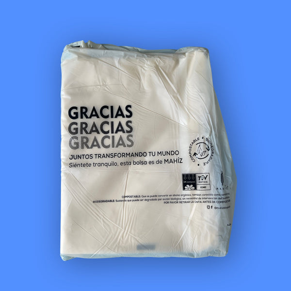 Bolsas Biodegradables E-Commerce Grande MAHÍZ X 50 Und. 30 x 40 cm - Secondary