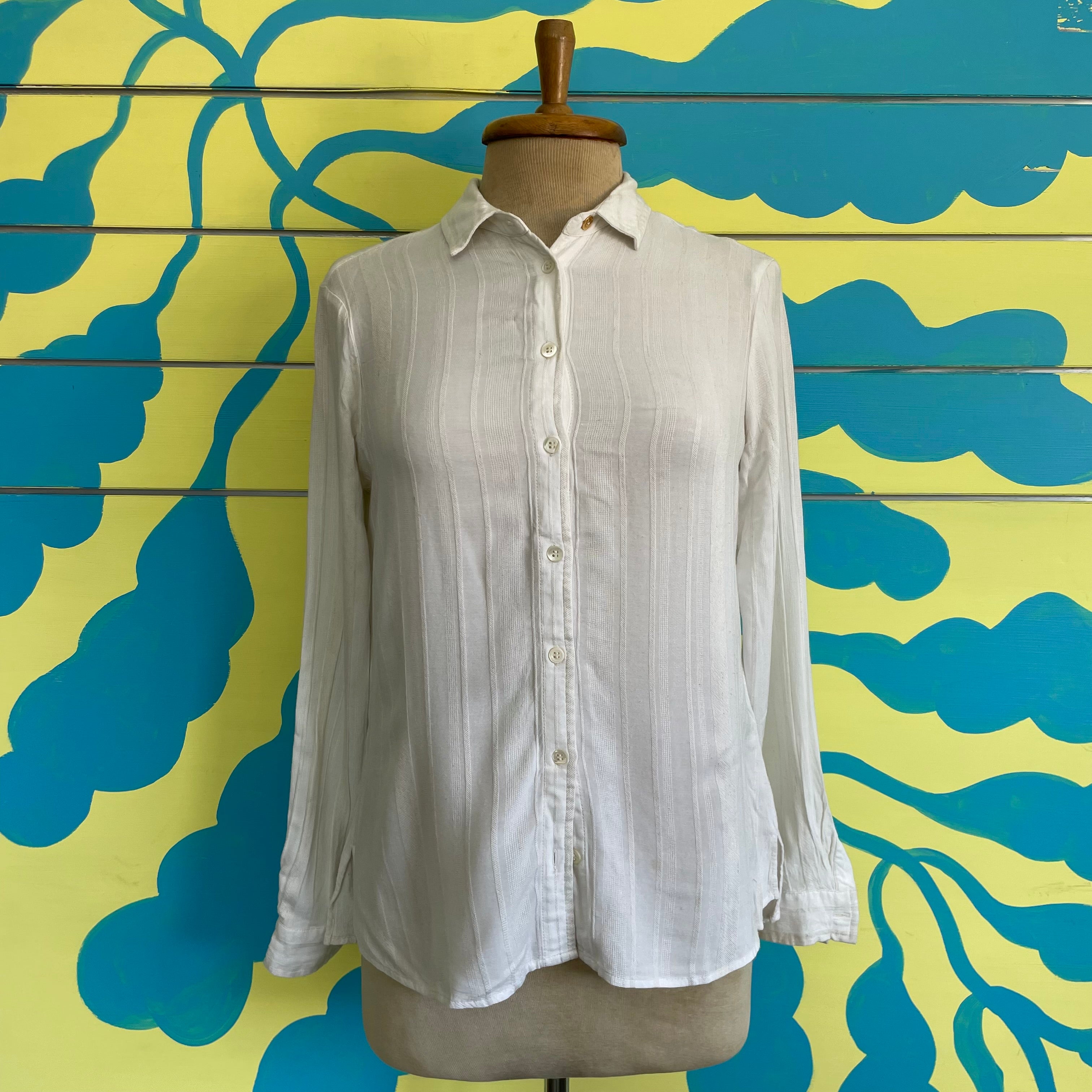 Camisa Algodon Blanca - Gallery 1