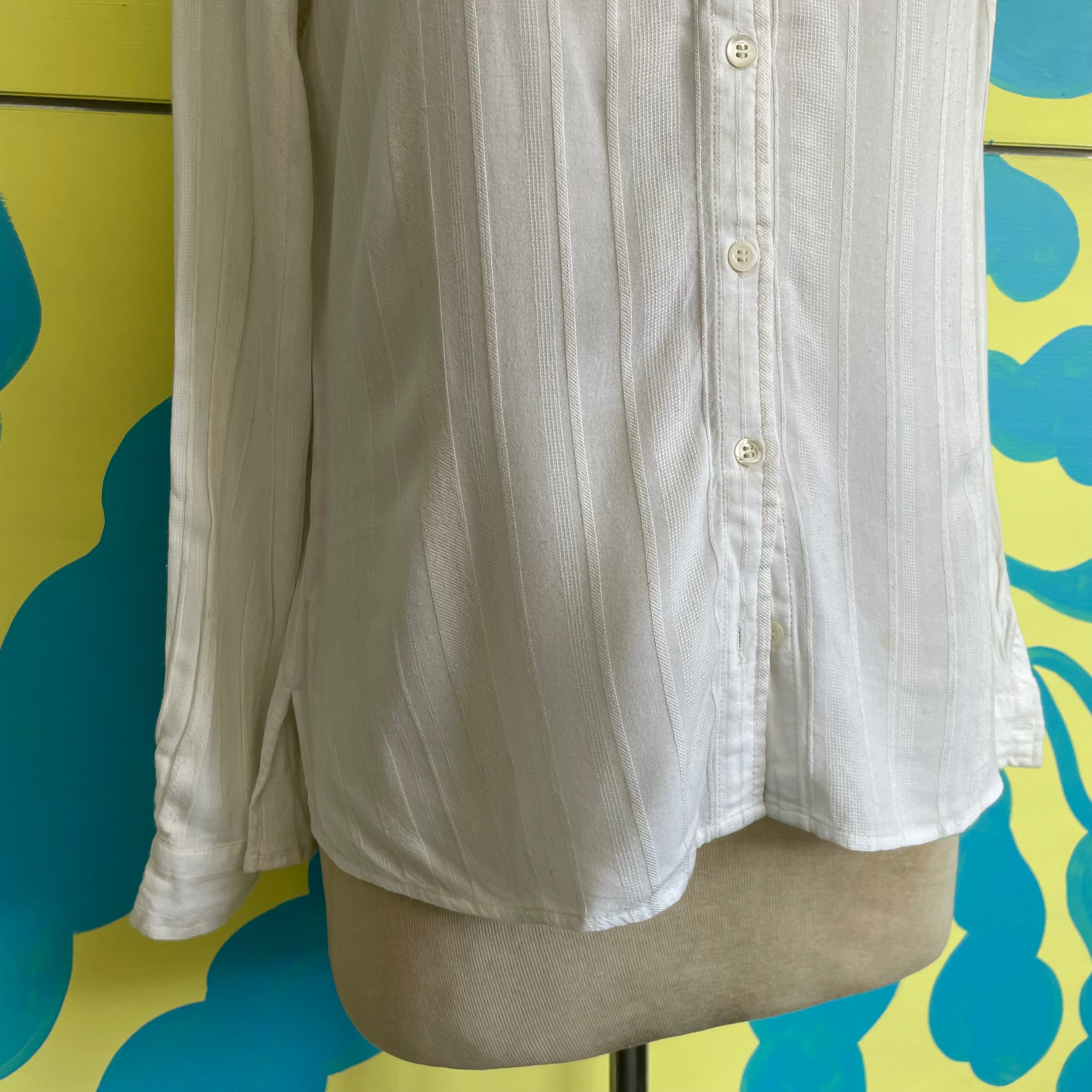 Camisa Algodon Blanca - Gallery 3