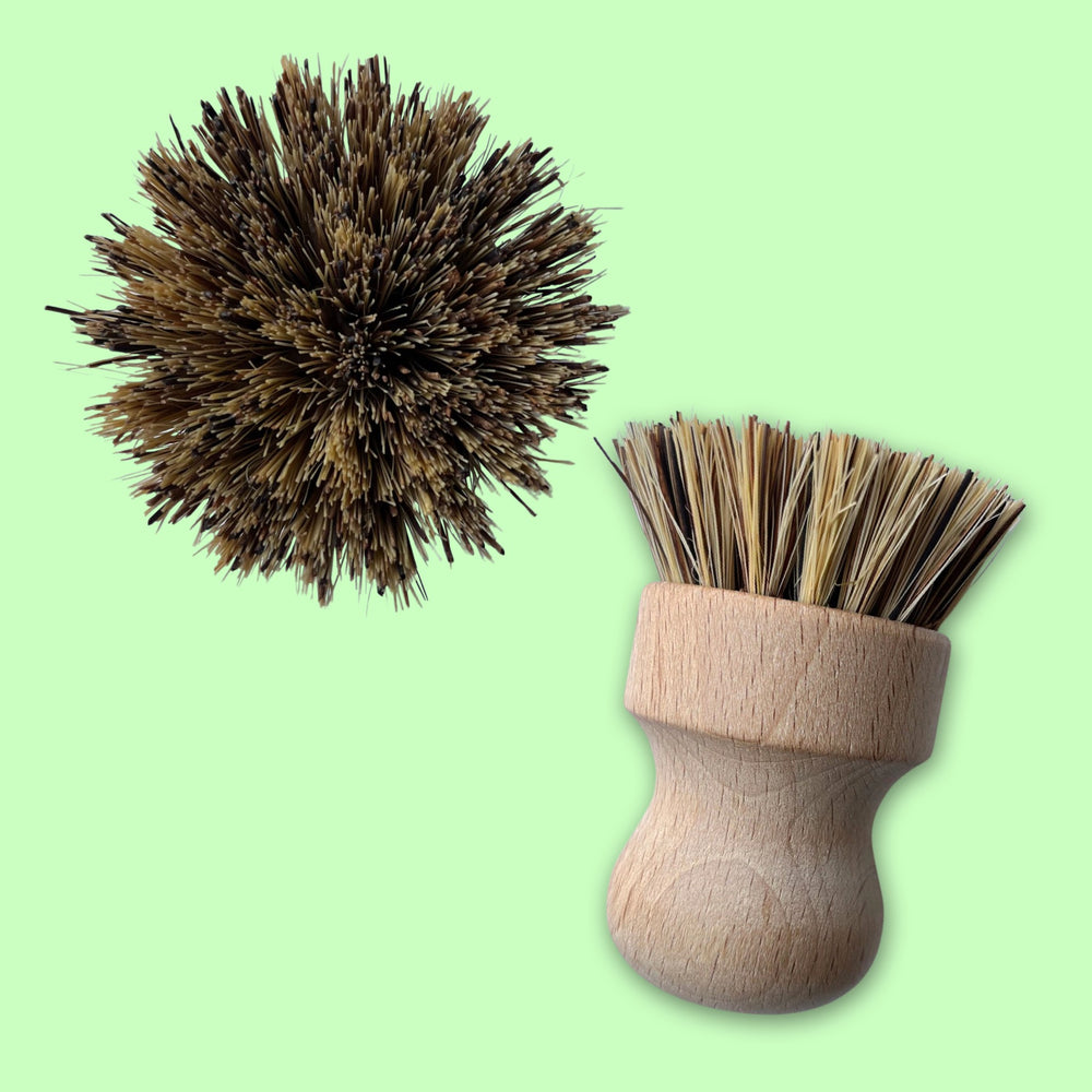 Cepillo Lavaloza de Madera y Fibra Vegetal Ecosapiens
