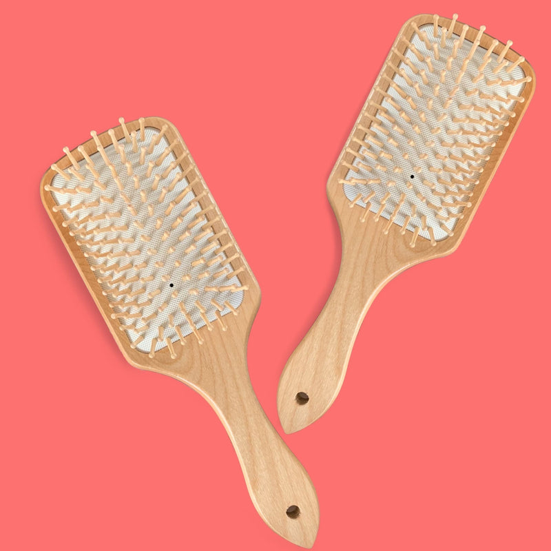 Cepillo de Madera para Cabello Cuadrado Ecosapiens - Image 2