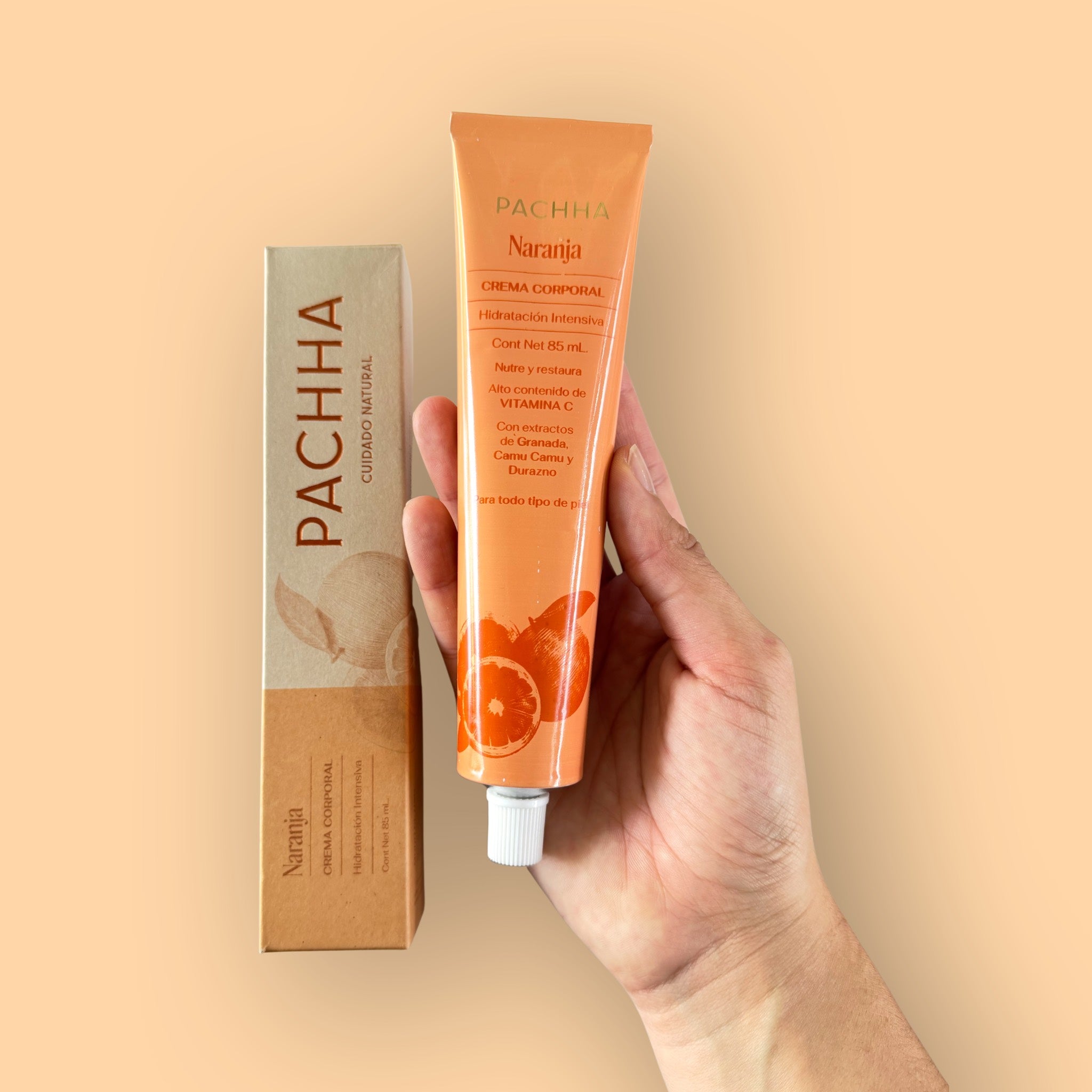 Crema Hidratante Corporal Naranja Pachha 85 ml. y 25 ml. - Gallery 4