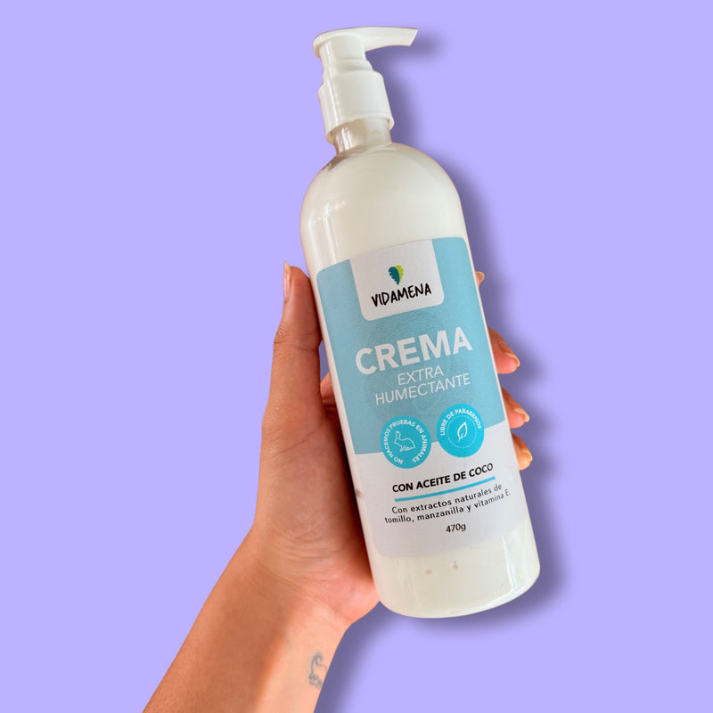 Crema Extra Humectante Corporal 470 gr. Vidamena - Image 2