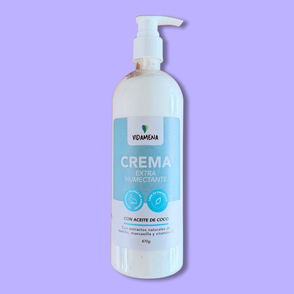 Crema Extra Humectante Corporal 470 gr. Vidamena
