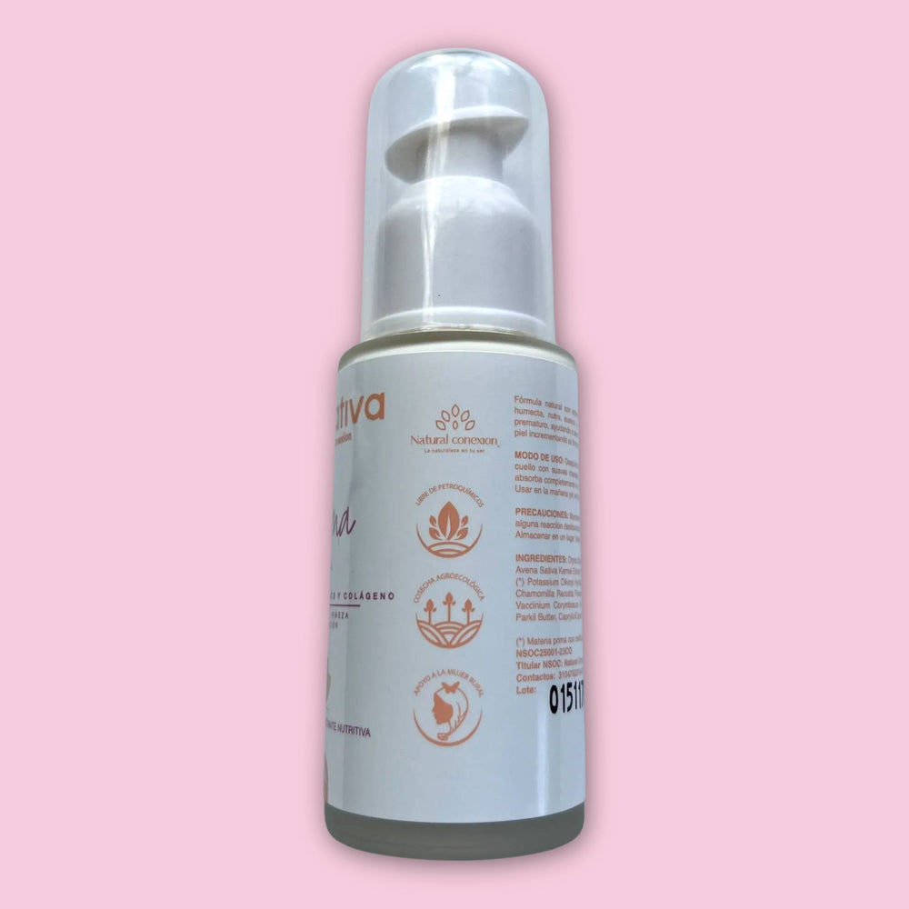 Crema Facial con ácido Hialurónico y Colágeno 60ml. Natural Conexión