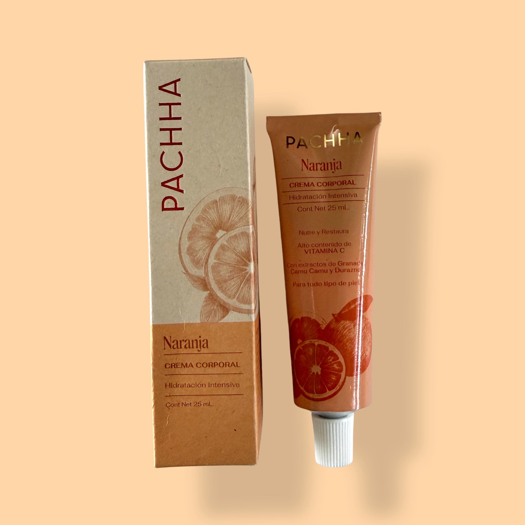 Crema Hidratante Corporal Naranja Pachha 85 ml. y 25 ml. - Gallery 6