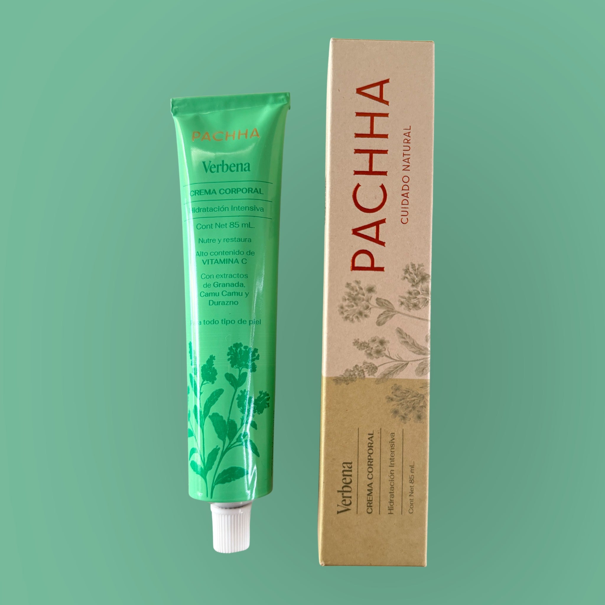 Crema Hidratante Corporal Verbena Pachha 85 ml. y 25 ml. - Gallery 5