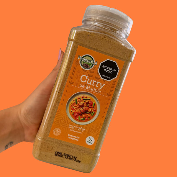 Curry de Madrás Gea 474 gr. y 60 gr.