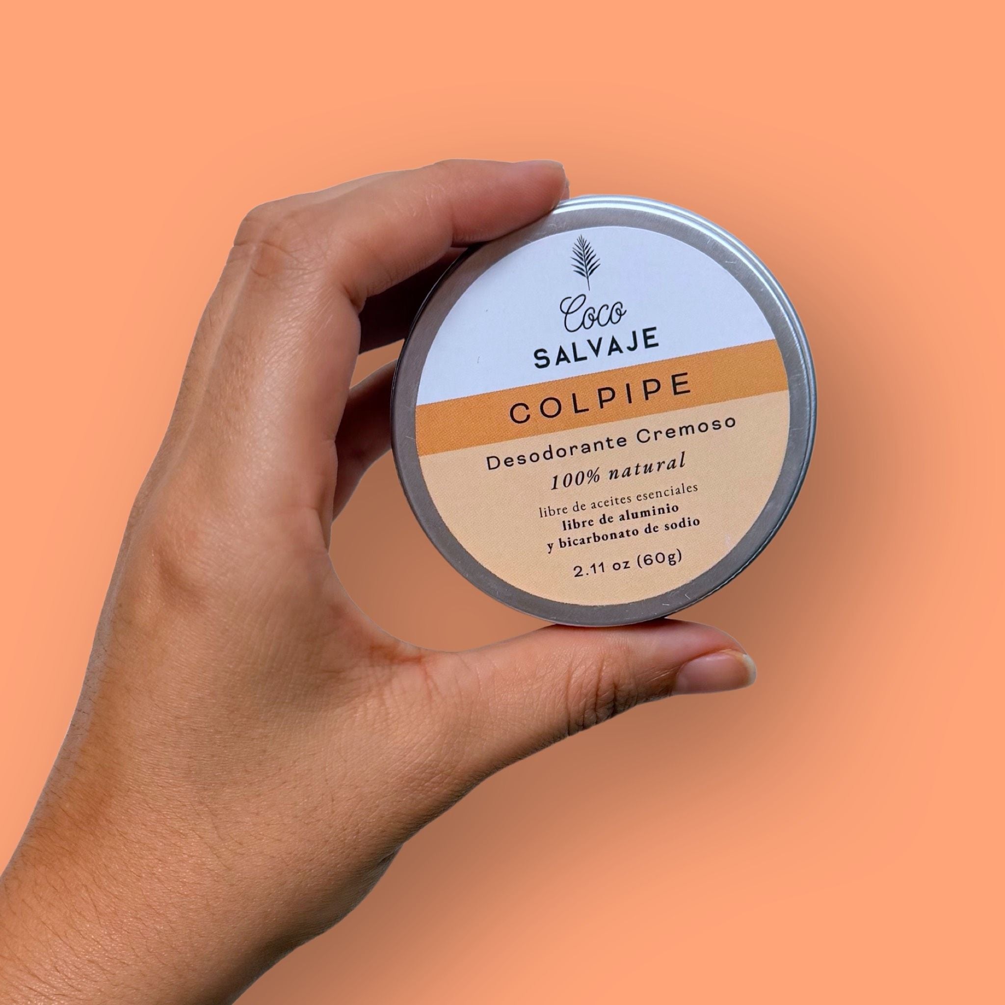 Desodorante Cremoso Colpipe para Piel Sensible Coco Salvaje 60 gr. - Gallery 2