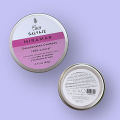 Desodorante Cremoso Miramar Coco Salvaje 60 gr.