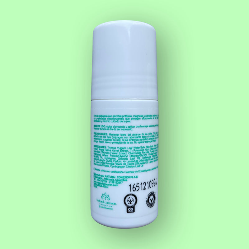 Desodorante Natural de Piedra Alumbre Té Verde 60 ml. Natural Conexion - Image 2