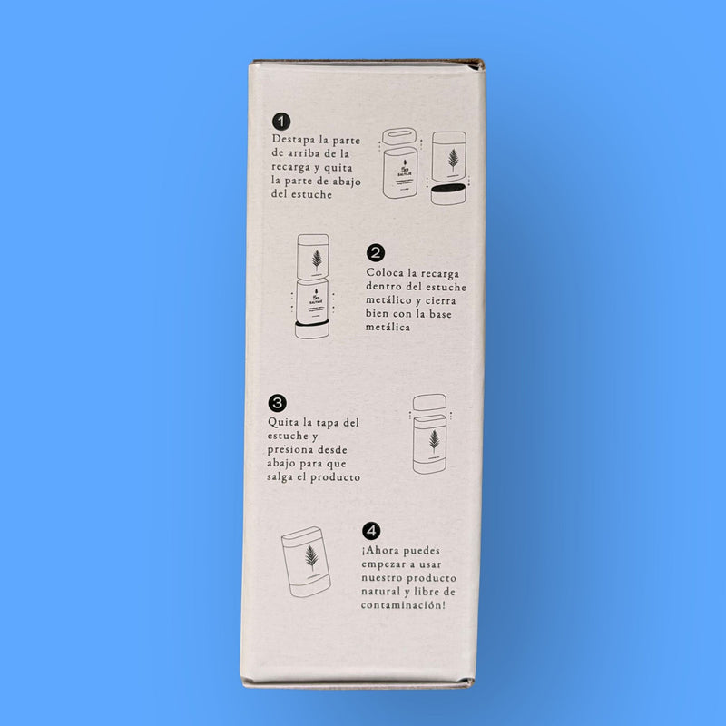 Estuche Metálico de Aluminio para Desodorante Ecológico Coco Salvaje - Image 7
