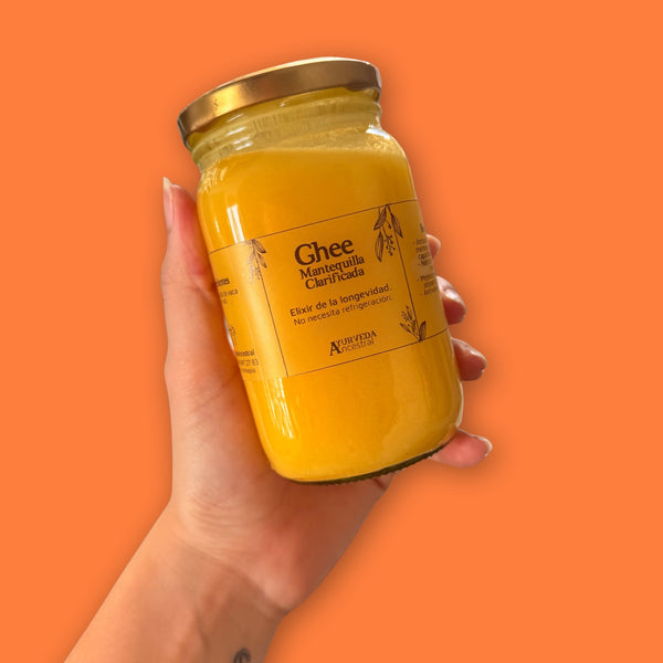 Ghee Mantequilla Clarificada Ayurveda Ancestral 370 gr.