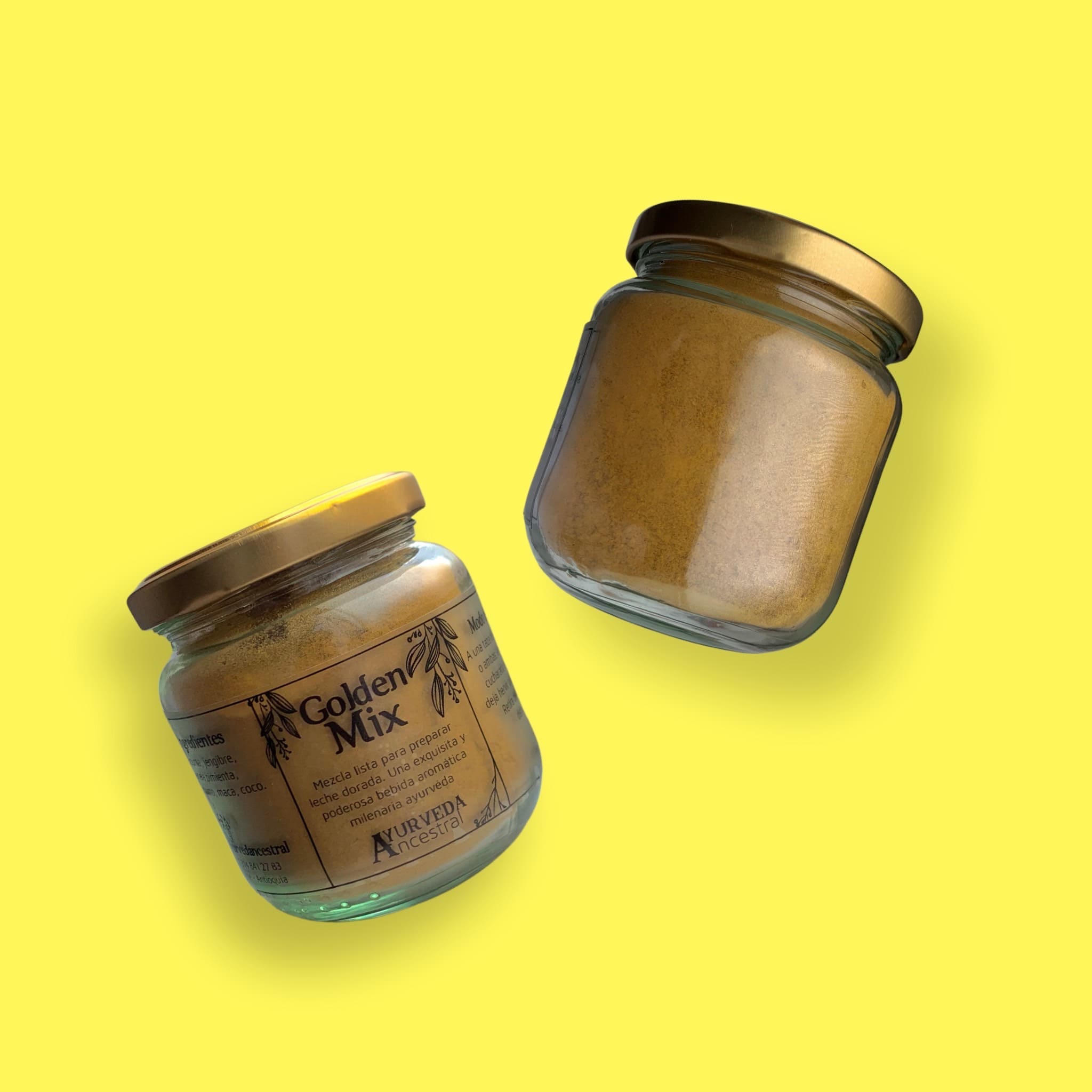 Golden Mix - Leche Dorada Ayurveda Ancestral 170 gr. - Gallery 2