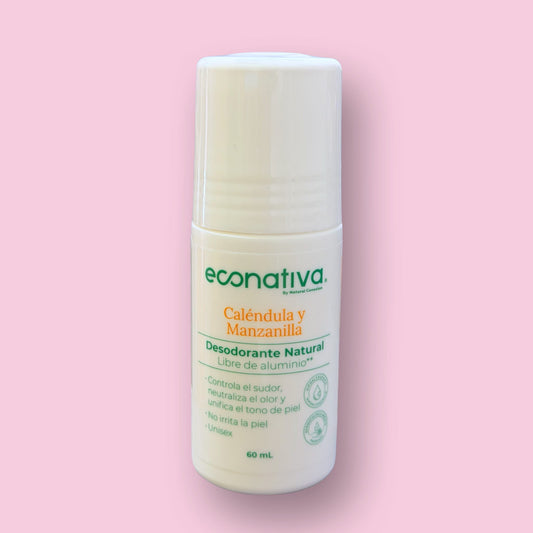 Desodorante Natural de Caléndula y Manzanilla Natural Conenexion 60 ml.