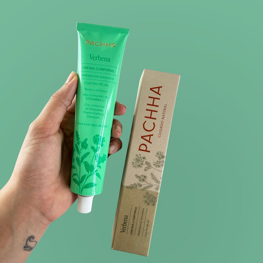 Crema Hidratante Corporal Verbena Pachha 85 ml. y 25 ml.