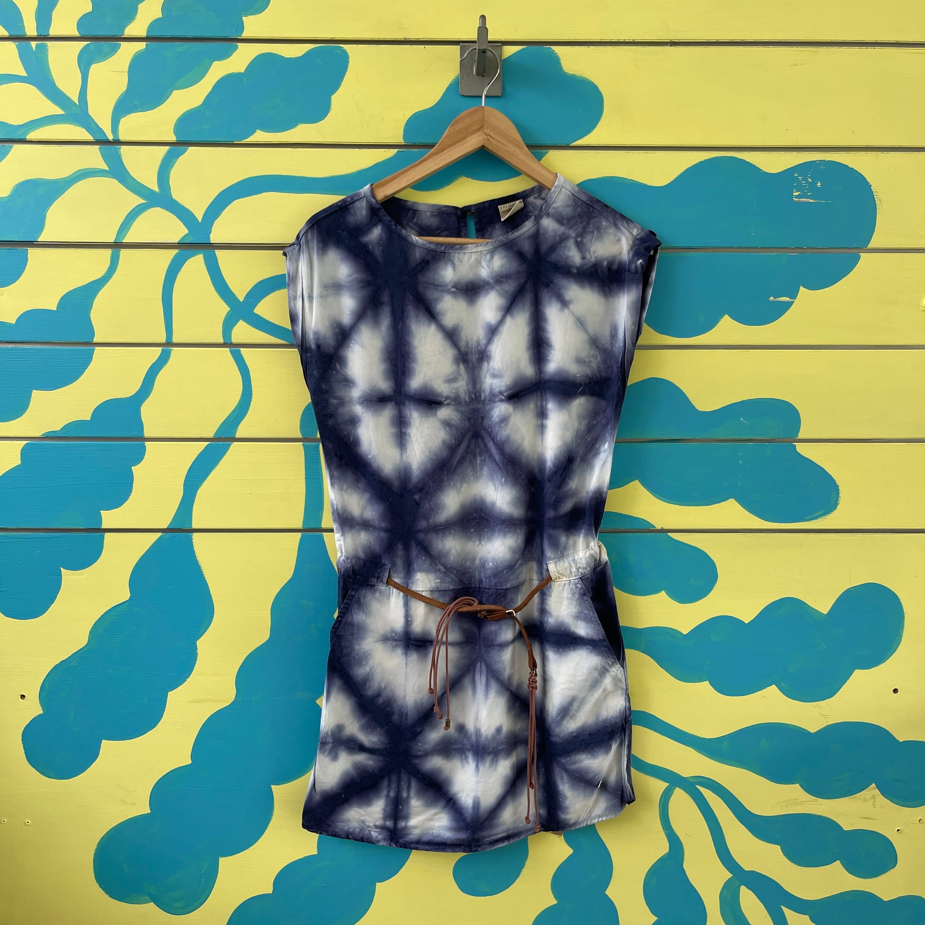 Vestido Azul -blanco - Gallery 1