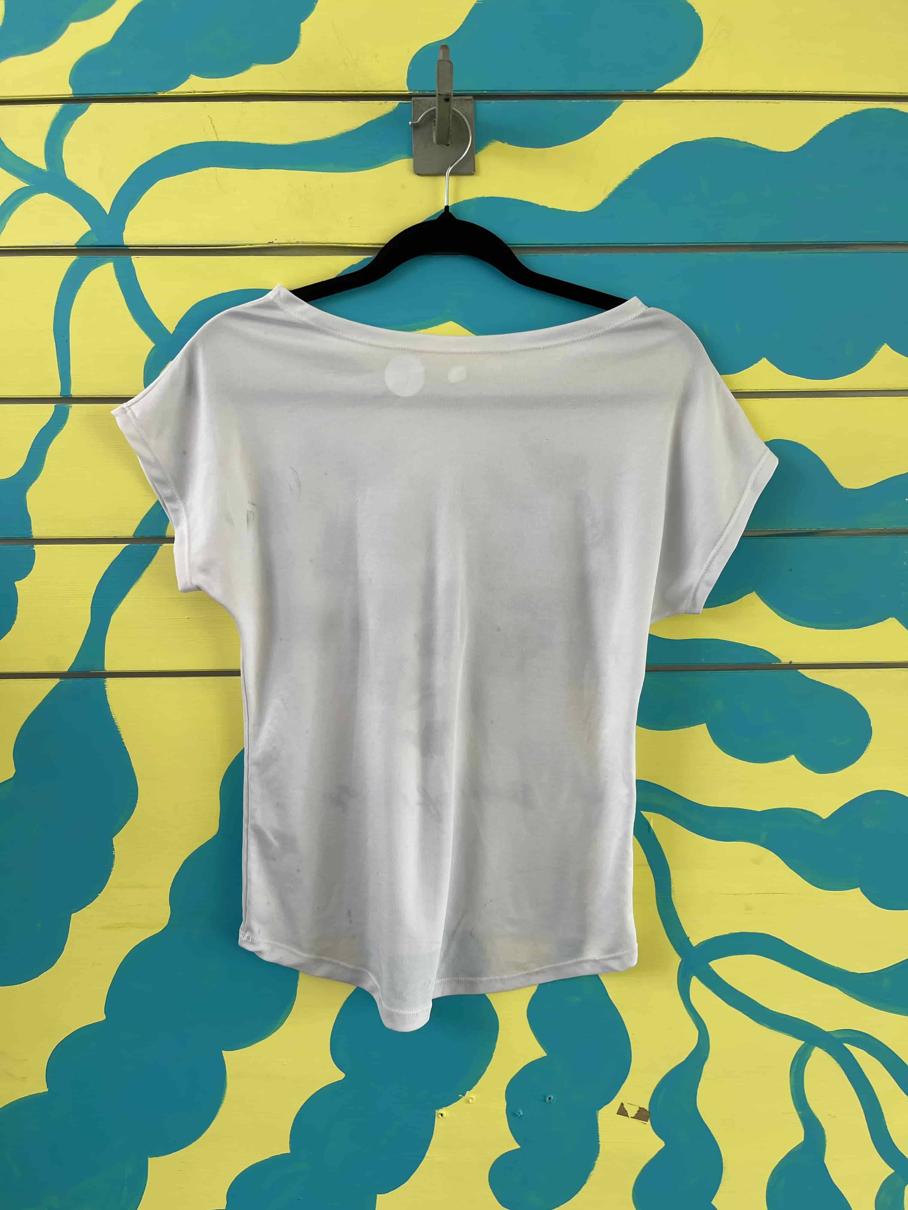 Camiseta blanca de mariposas - Gallery 2