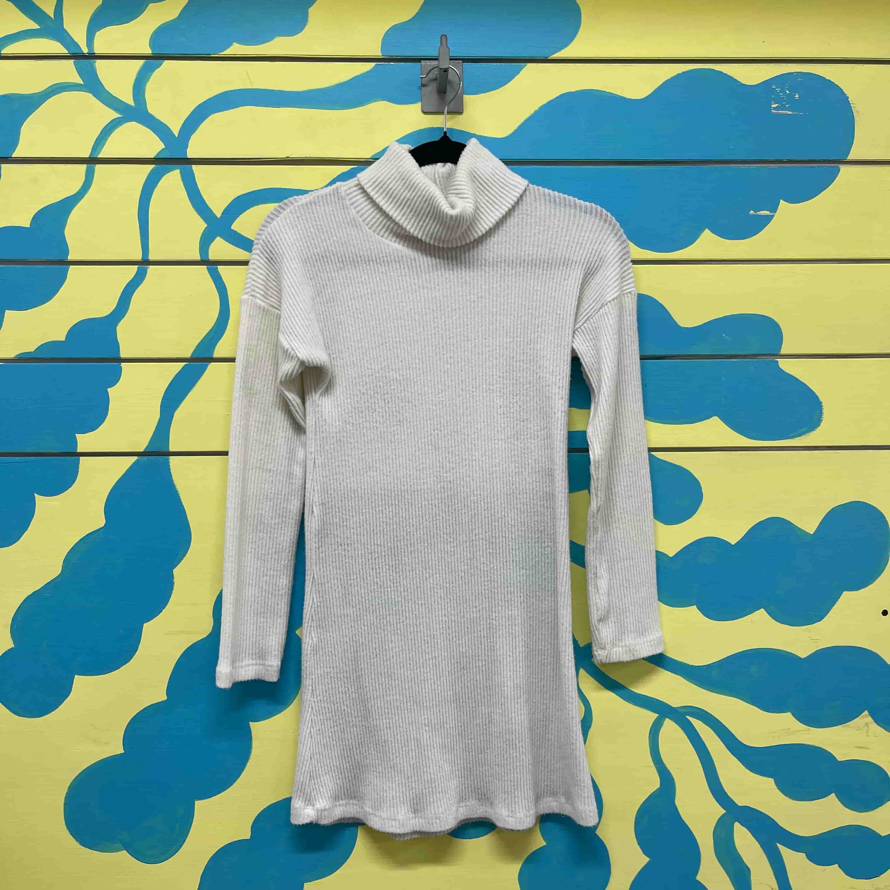 vestido blanco tejido Pacifika - Gallery 1