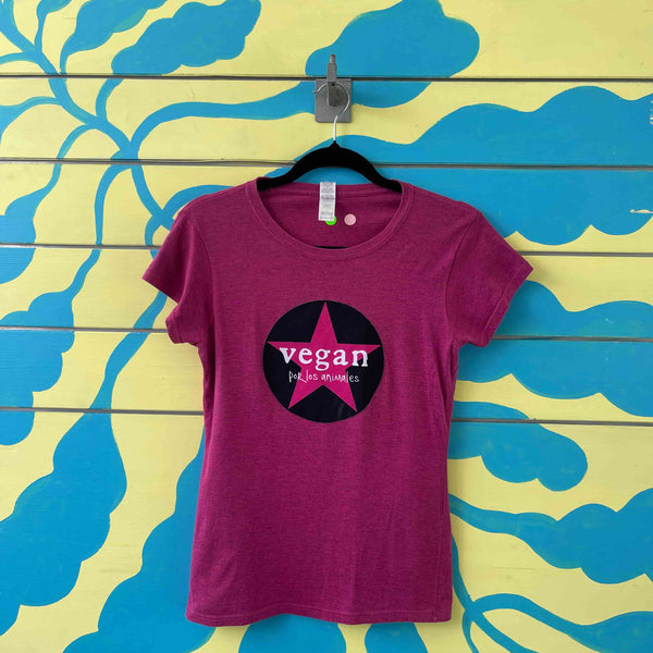 Camiseta morada con estampado - Secondary