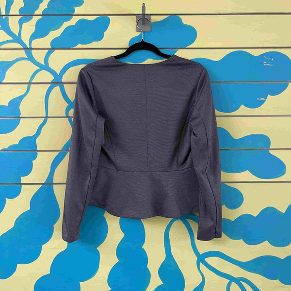 Blazer gris y negro talla S - Secondary
