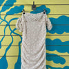 Vestido blanco de flores