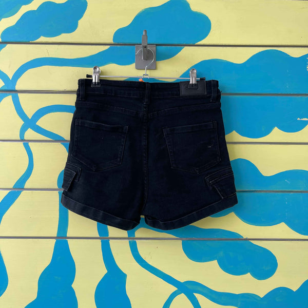 Short Negro con imitacion de bolsillo - Secondary