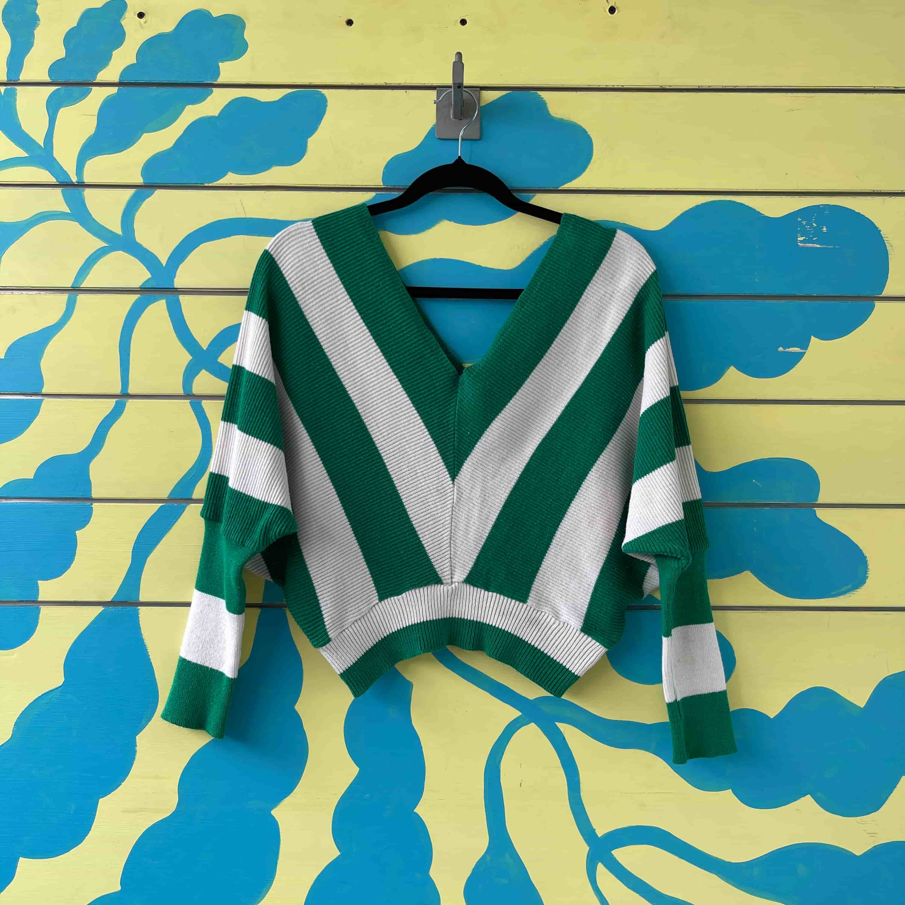 Saco verde y blanco - Gallery 2