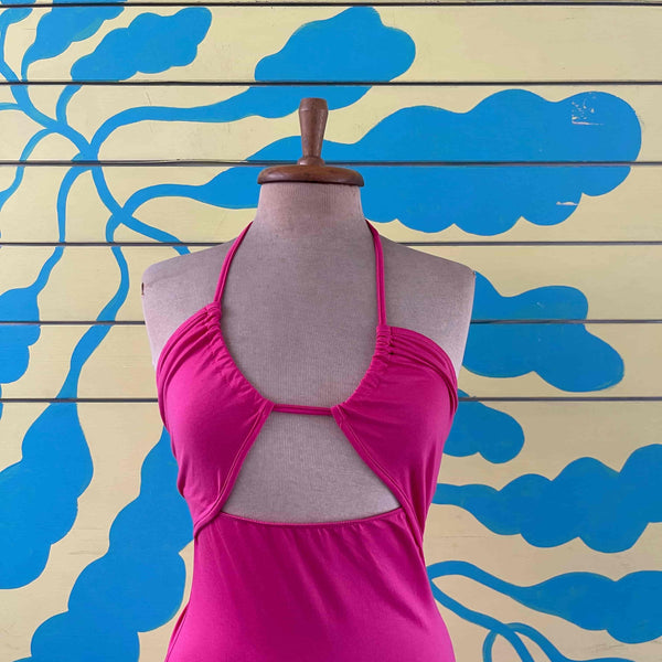 Vestido rosado talla S