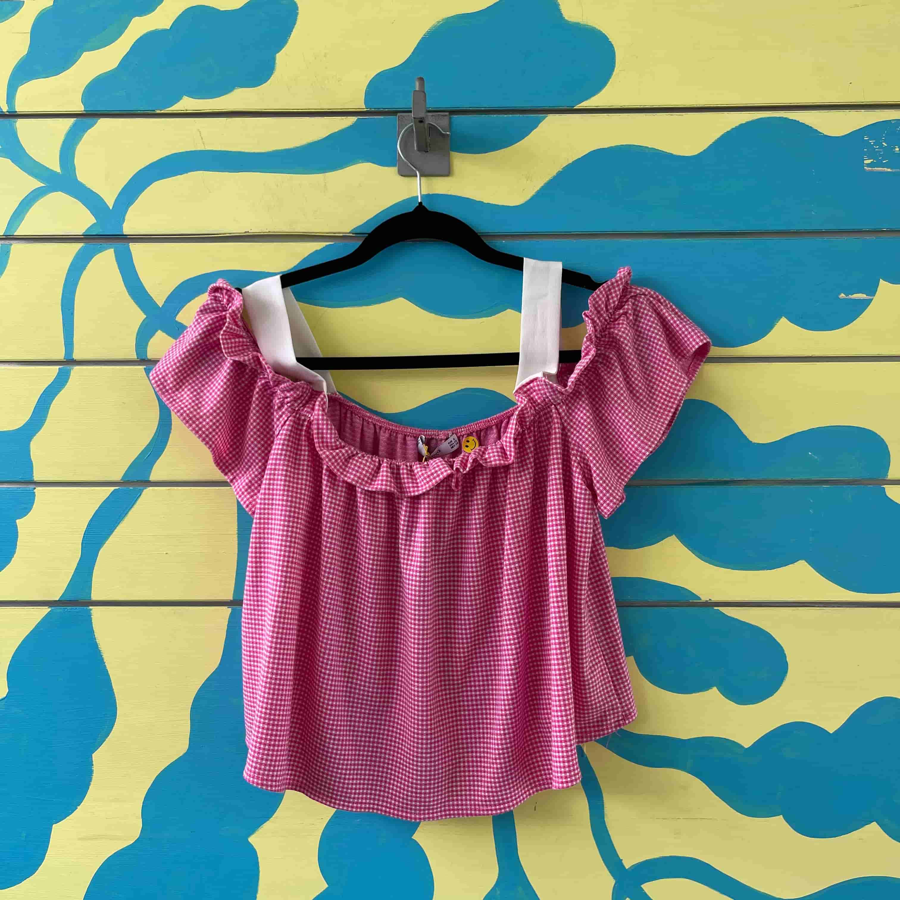 Camisa rosa de cuadros talla S - Gallery 1
