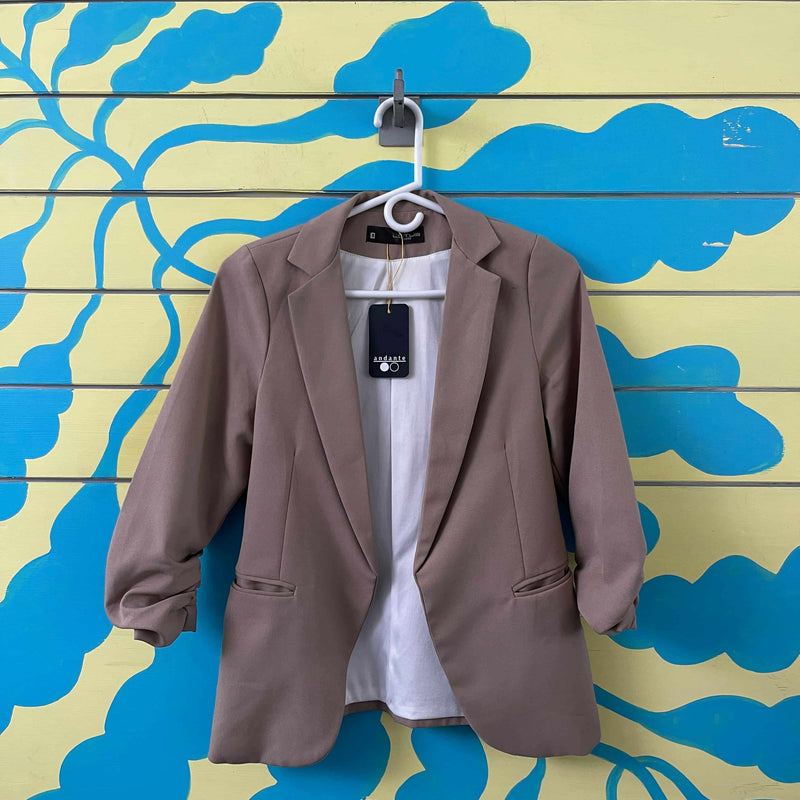 Chaqueta cafe Lotus talla S - Image 1