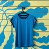 Camiseta azul Adidas talla L