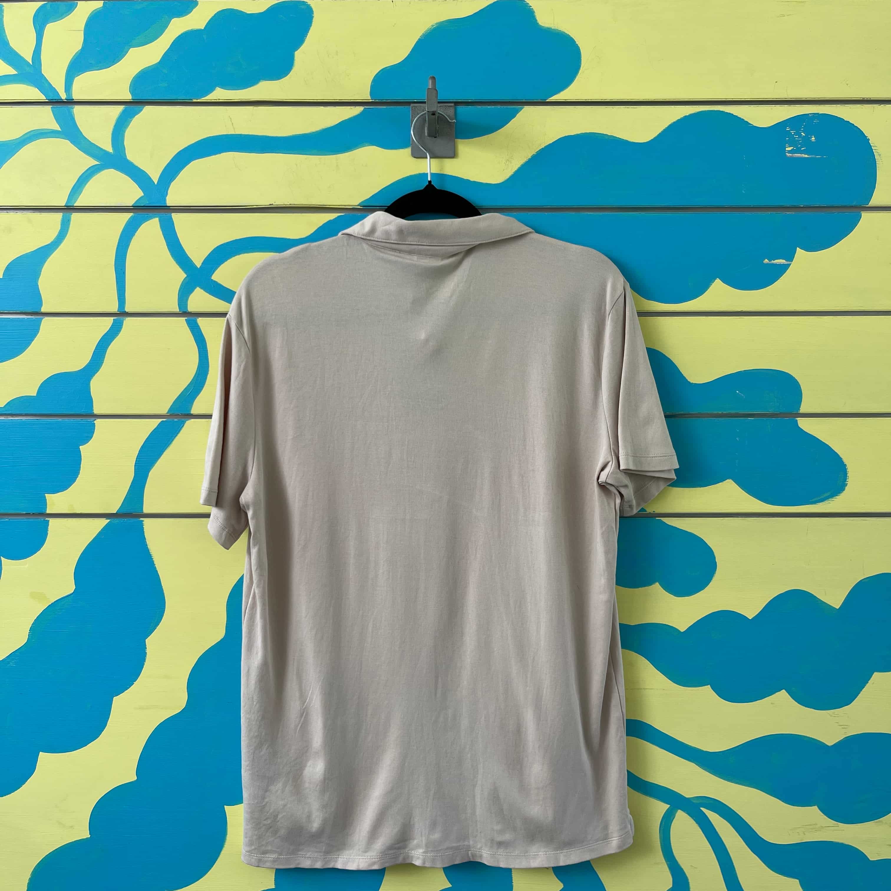 Camiseta hombre beige talla L - Gallery 2