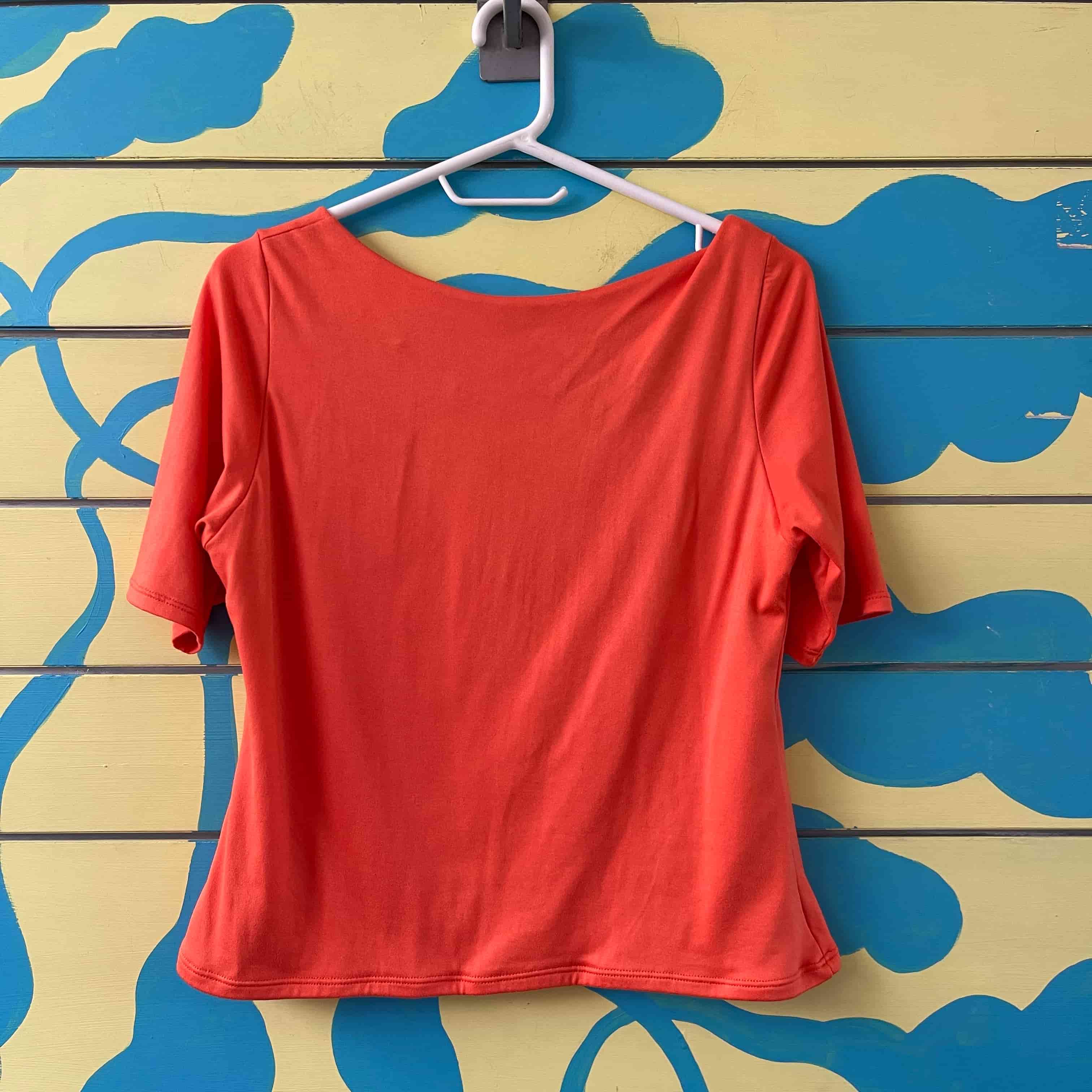 Camisa naranja sin marca talla M - Gallery 2