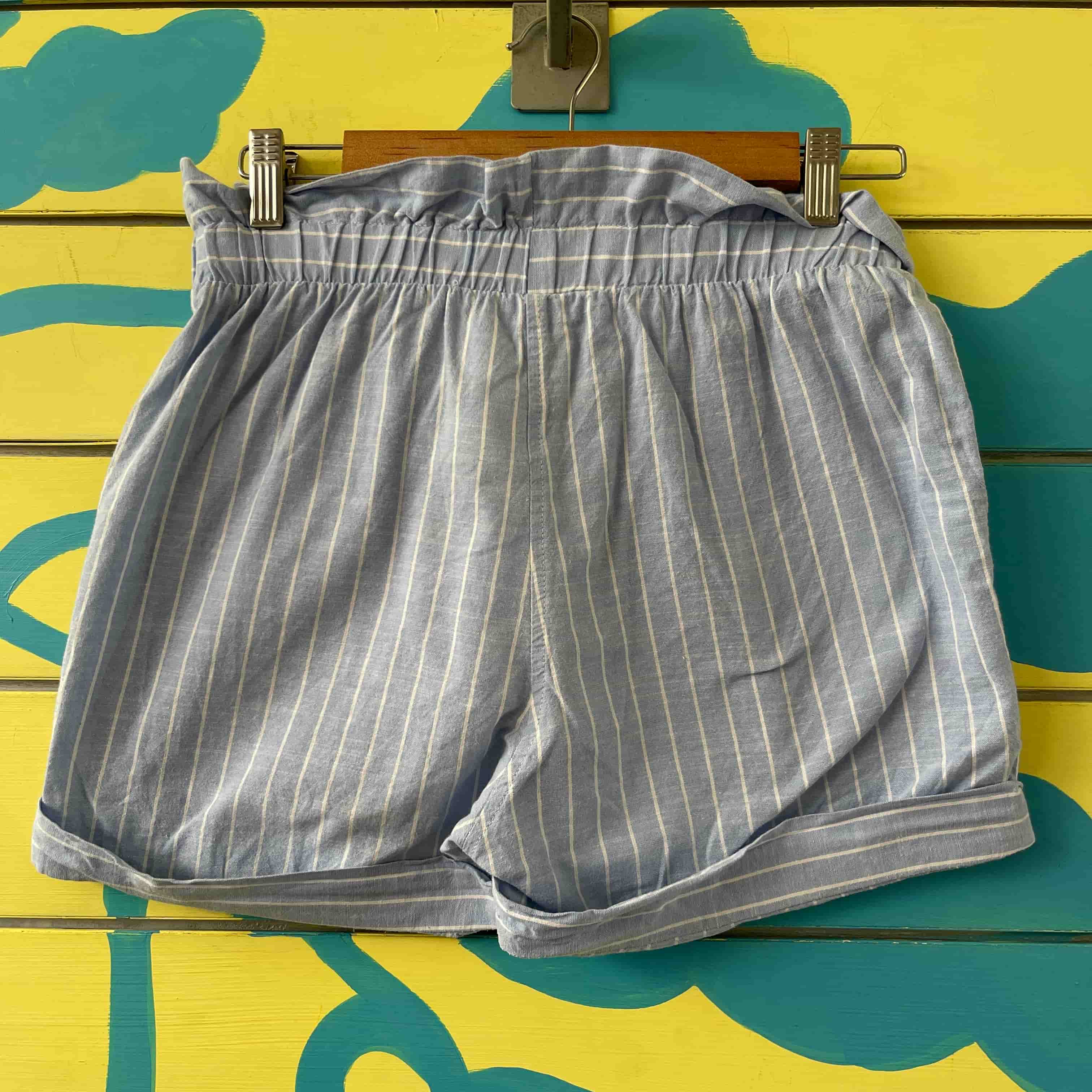 Short azul claro de rayas blancas talla S - Gallery 2