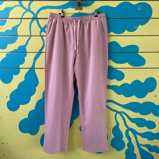 Pantalon de mujer rosa talla XL