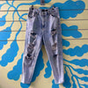 Jean azul con perlas talla 30