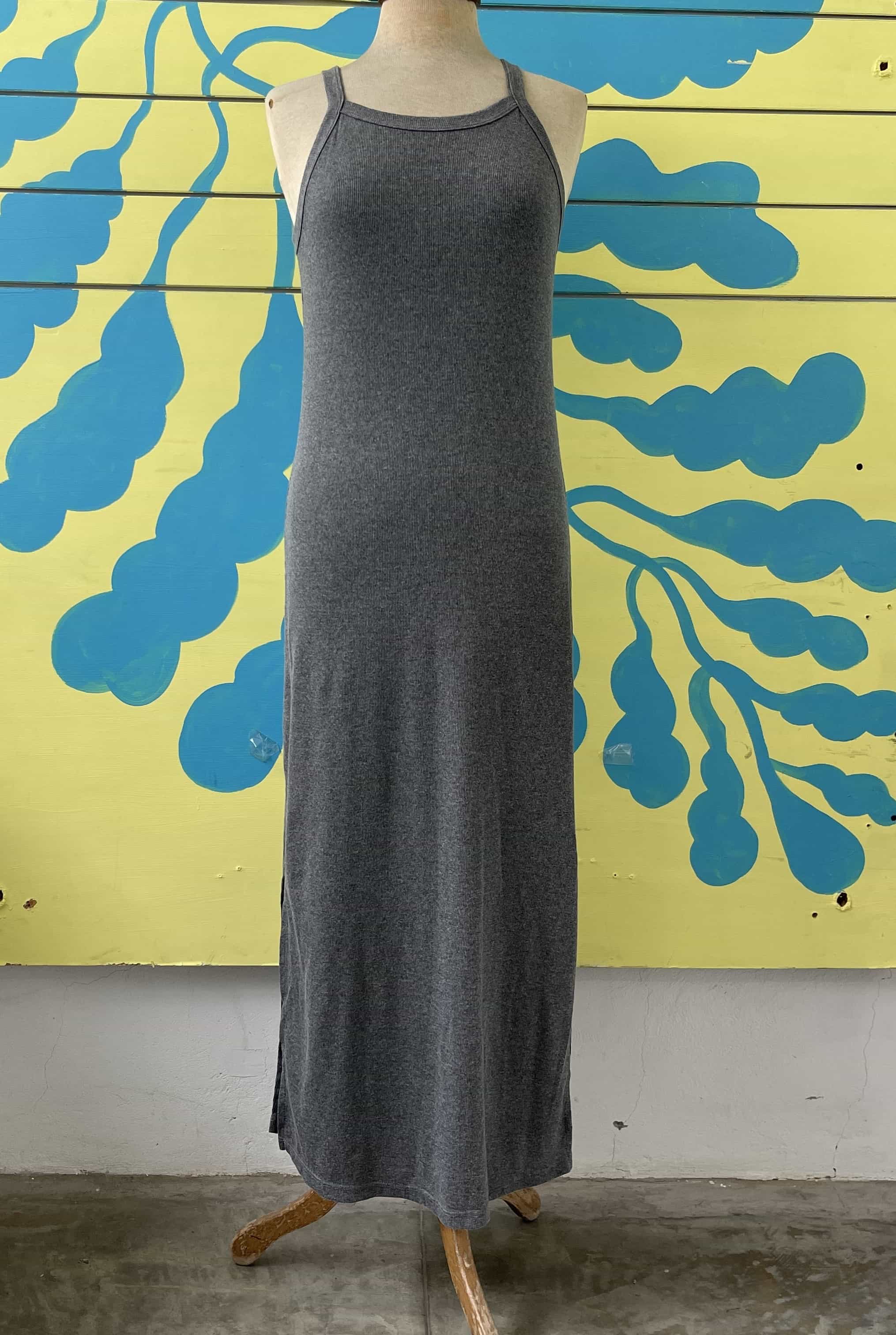 Vestido gris talla 14 - Gallery 1