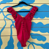 Vestido de baño rojo talla S
