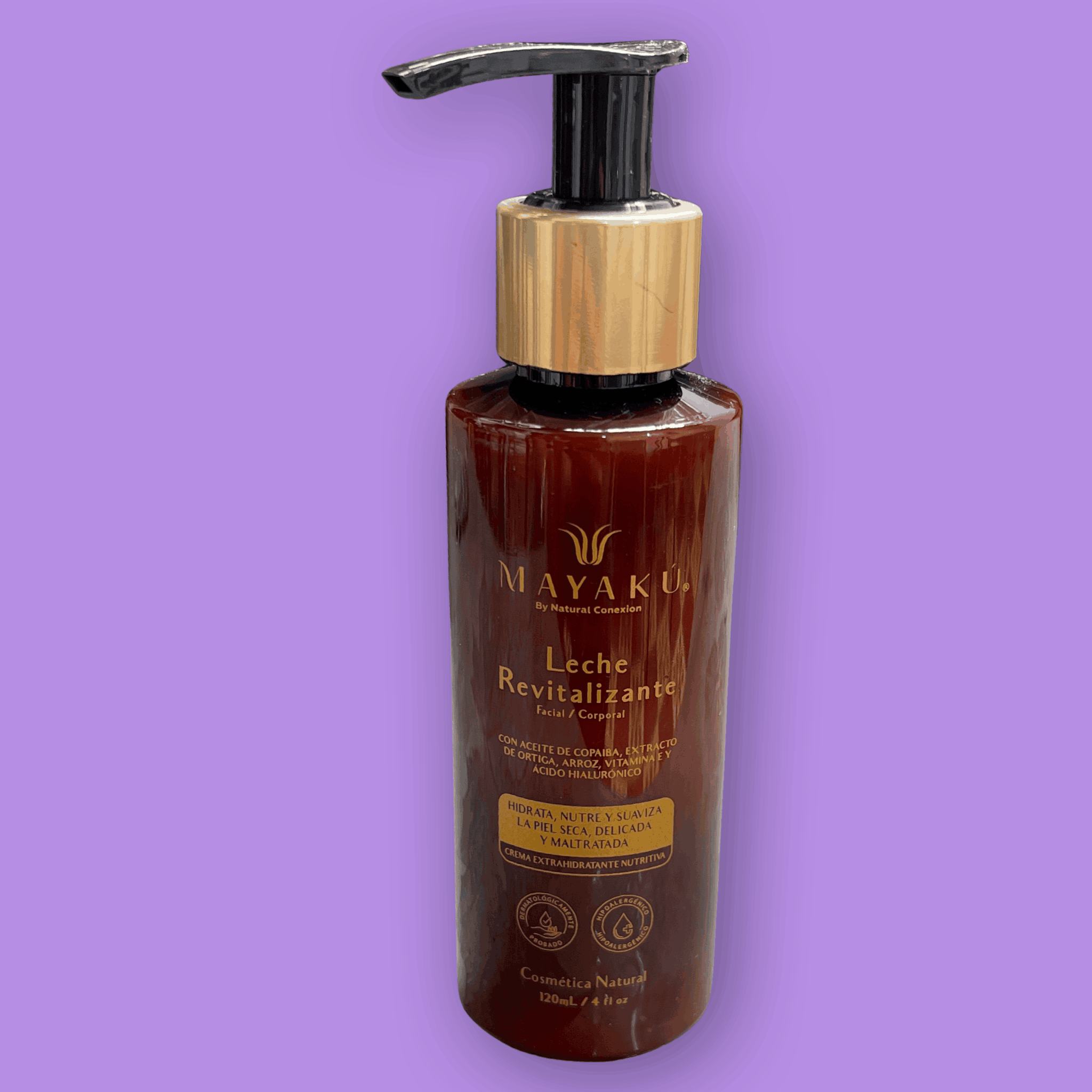 Leche Revitalizante Crema Extrahidratante Nutritiva Mayakú By Natural Conexion 120 ml. - Gallery 2