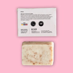 Jabón Corporal de Coco Rosas Geranio y Mandarina Vidamena 110gr.