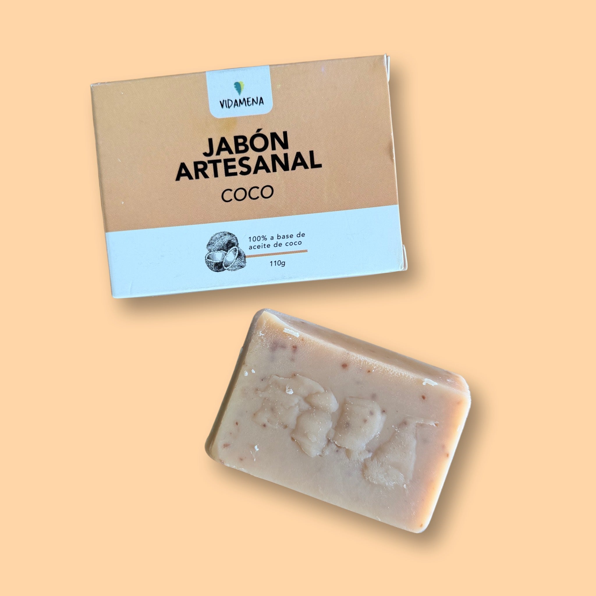 Jabón Corporal de Coco Vidamena 110 gr. - Gallery 1