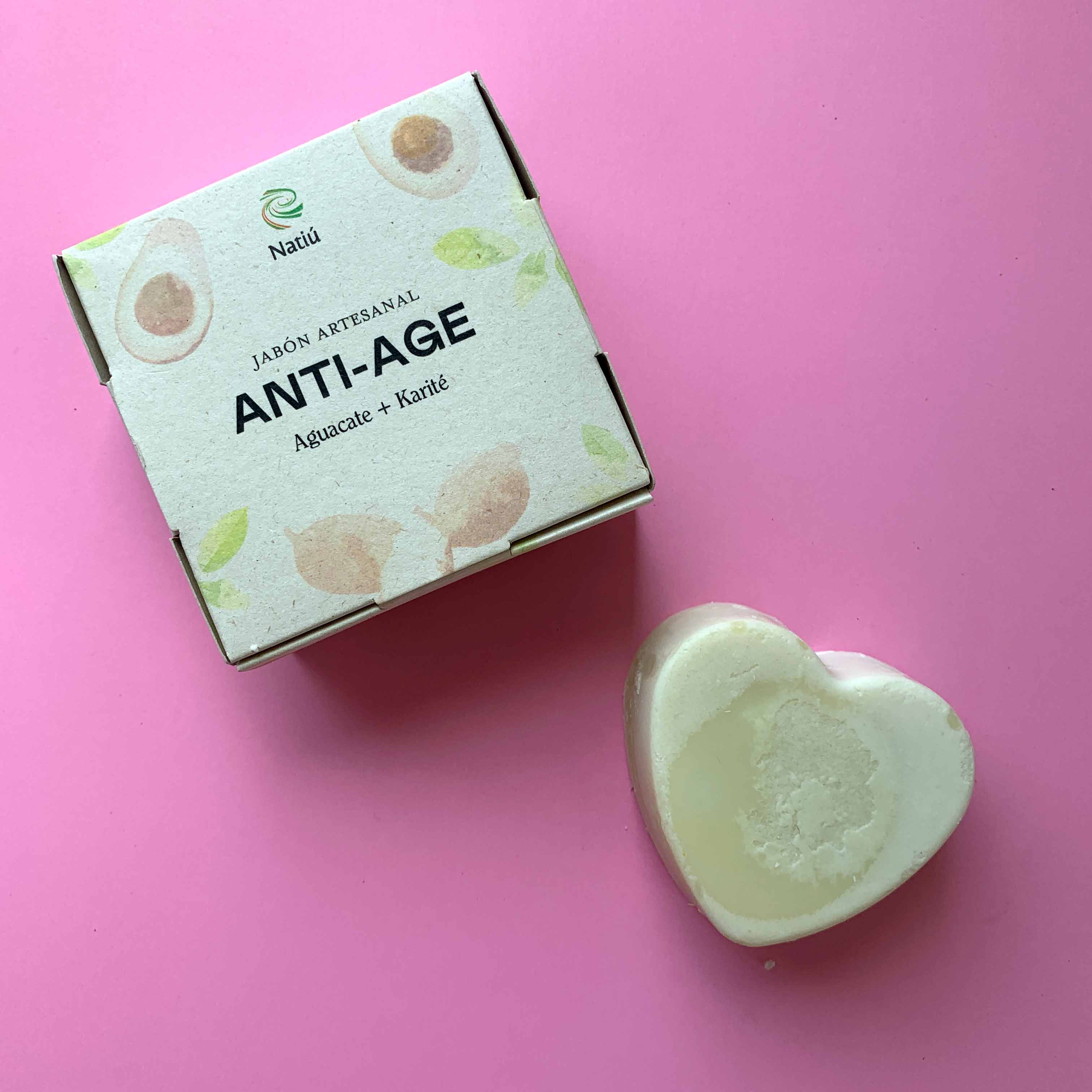 Jabón Facial Anti Edad / Hiper Hidratante 95 gr. Natiú 95 gr. - Gallery 1