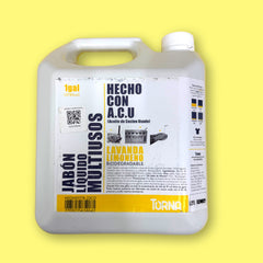 Jabón Líquido Multiusos Lavanda Limonero 3.785 ml. Torna