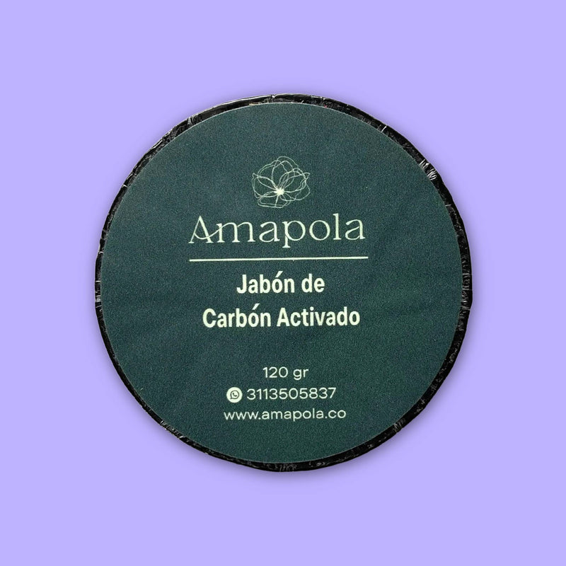 Jabón de Carbón Activado + Eucalipto y Limón Hijas de la Tierra 90 gr. - Image 3
