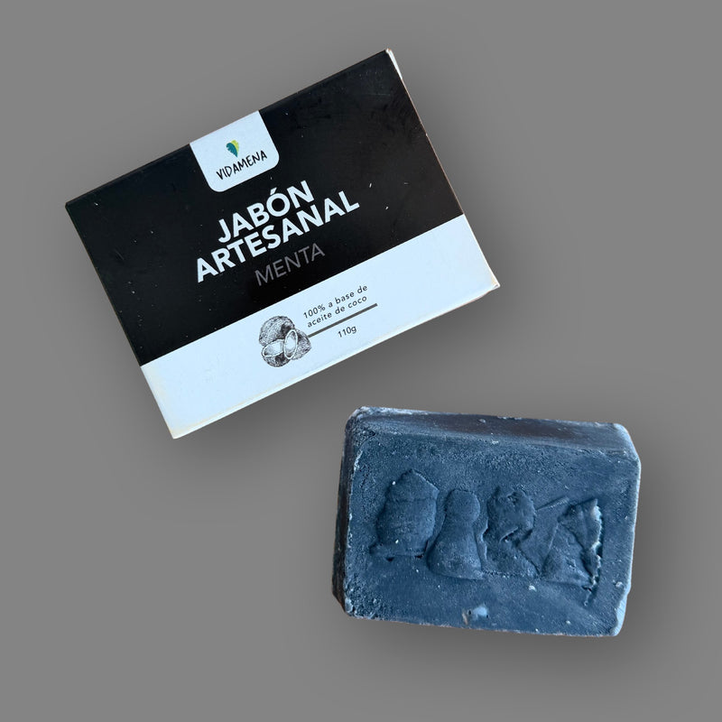 Jabón de Carbón Activado Vidamena 110gr. - Image 1